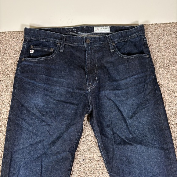 Ag Adriano Goldschmied Other - Adriano Goldschmied Jeans Mens 36x33 Dylan Slim Skinny Japan Denim Hemmed EUC